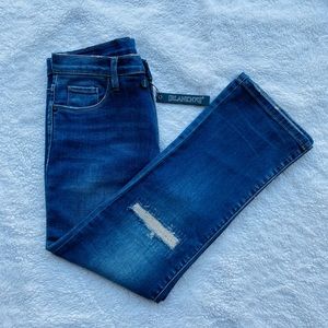 Blank NYC The Micro straight leg crop jeans